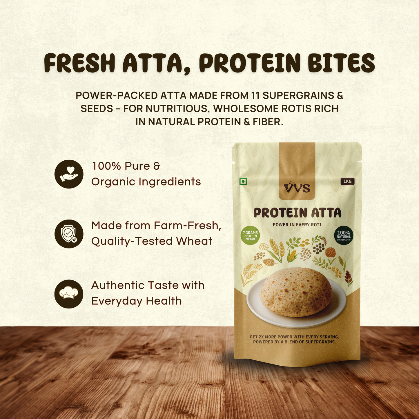 VVS Protein atta