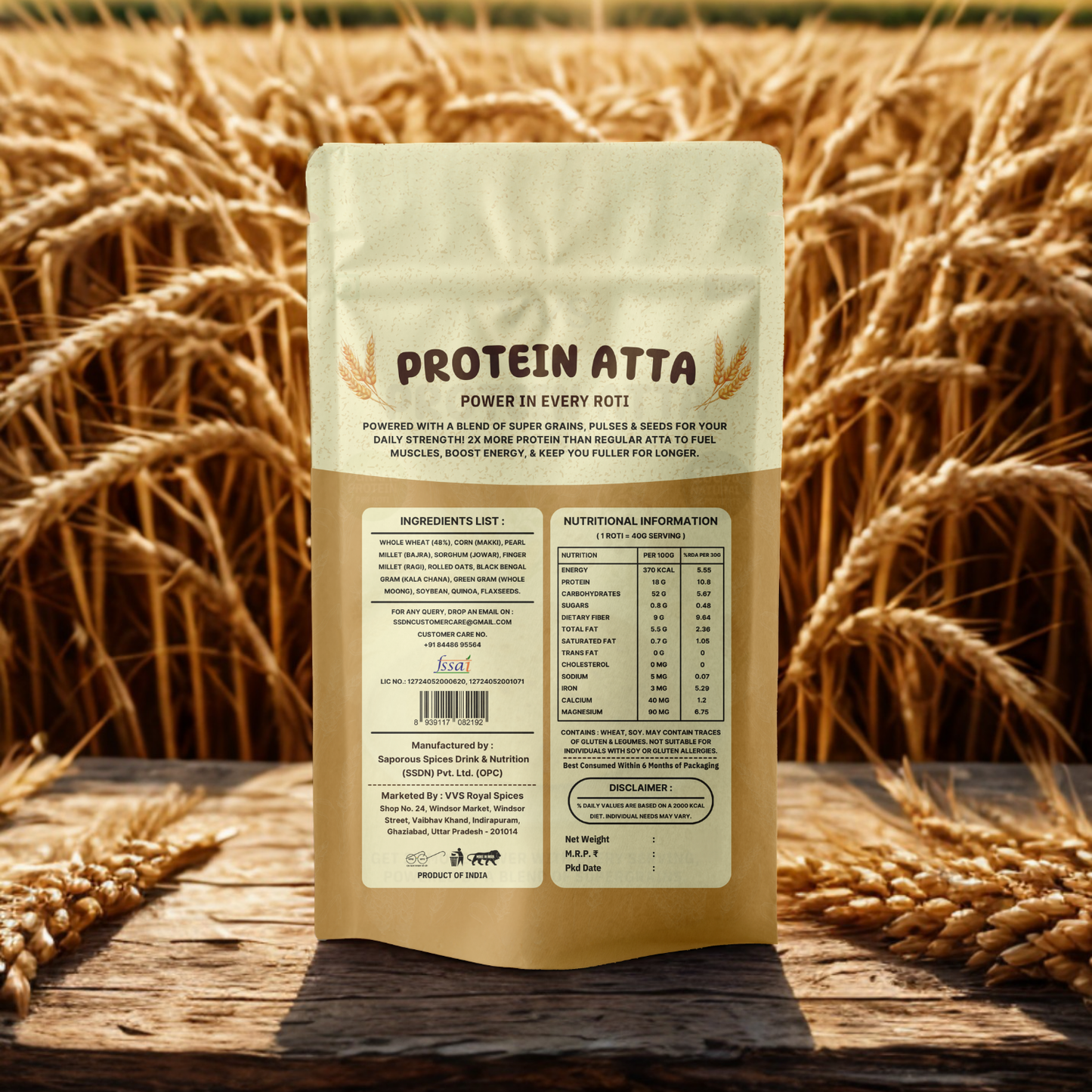 VVS Protein atta